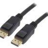 Mc.2130.010Bk Kabel Displayport 1.4, Hdcp 2.2 Displayport Wtyk, Z Obu Stron