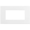 AXOLUTE Ramka 1 pojedyncza prostokątna AIR 4 moduły biały mat HW4804AW LEGRAND