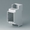 PC DIN rail enclosure, (L x W x H) 58 x 36 x 90 mm, light gray, B6701102