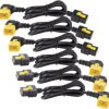 kabel IEC APC 6x Stromkabel C19 /C20 1,8m t 1618859, 1.80 m, 6 szt.