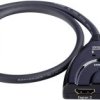 Przełącznik, switch HDMI Schwaiger HDM21A531, 2 Porty, N/A, pozłacane styki