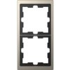 MERTEN D-Life Ramka 2 podwójna nikiel MTN4020-6550 SCHNEIDER ELECTRIC
