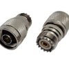 Adapter złącze wtyk N - gniazdo UHF przejściówka UC1
