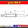 Grot N9-4 - ścięty fi 4mm