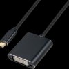 USBC-DVI-MF-B-0,2M USB 3.0 C connector to DVI port, 4K at 30 Hz, 0.2 m