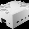 A-RA09-M2S Housing for Raspberry Pi 4B, aluminum, silver