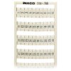 WAGO 209-766 WSB Quick Marker Vertical (1-50) x2, White