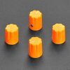 Adafruit Orange Micro Potentiometer Knob - 4 pack