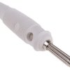 Adapter z wtykiem bananowym Męski Połączenie lutowane typ Wtyk bananowy Biały 30A Hirschmann Test & Measurement rozmiar