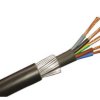 Kabel zasilający 5 Core PVC Sheath Czarny 16.8mm od , 600/1000 V