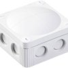 Wiska 10060401 Skrzynka przyłączeniowa (D x S x W) 85 x 85 x 51 mm szaro-biały (ral 7035) IP66/IP67 1 szt.