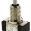 Przełącznik Wł.-wył.-wł. SPDT KNITTER-SWITCH Montaż panelowy długość przełącznika 10.5mm
