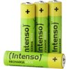 Intenso 7505214 Energy Eco AAA Rechargeable Batteries NiMH 1000mAh 4-pack