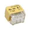 Złączka instalacyjna wciskana 6-przewodowa dwurzędowa na drut 0,75-2,5mm2 IEC 300V/24A 50 szt. OR-SZ-8004/6/50
