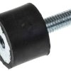 Podstawka antywibracyjna M6 średnica 20mm wysokość całkowita 33mm Cylinder męski-żeński