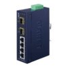 Switch 4X 10/100Base-Tx + 2X 100Base-Fx Sfp Z Szeroką Temperaturą Pracy (-40...