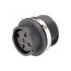 Amphenol T 3427 000C091/B Female DIN 6 Pin Front Mount Bayonet Locking