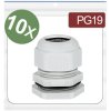 Quadrios 24CA396 Cable gland Polyamide Grey 10 pcs Screw Connectors