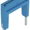 Endless jumper, 1-4, blue for terminal block, 2002-424/000-006