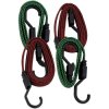 Petex 43192400 Bungee Cord J Hook Black Elastic Strap For Cargo Securing