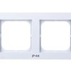 Sonata Ramka Podwójna Do Łączników Ip-44 Biały Mat Rh-2R/75
