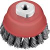 kwb AGGRESSO-FLEX® SZCZOTKA DO GARNKÓW, DRUT STALOWY, PLECIONY 719206 1 szt.