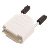 Encitech 6353-0107-01 D-Sub Housing 9 Pins Plastic 180° White