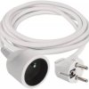 Przedłużacz 1 gniazdo 3m BIAŁY 10A 2,3kW UZIEMIENIE