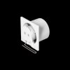 Wentylator łazienkowy PREMIUM 100mm, przewód z wyłącznikiem OR-WL-3201/100/PS Orno