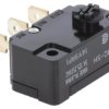 Mikroprzełącznik SNAP ACTION bez dźwigni SPDT 5A/230VAC IP40 D2MC5H D2MC-5H