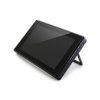 Ekran dotykowy H pojemnościowy LCD IPS 7'' 1024x600px HDMI + USB dla Raspberry Pi - obudowa czarna - Waveshare 13857