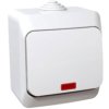 CEDAR PLUS Wyłącznik pojedynczy z podświetleniem IP44 biały WDE000514 SCHNEIDER ELECTRIC