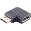 Adapter, DisplayPort 1.4 plug to DisplayPort 1.4 socket, black, BS10-78002
