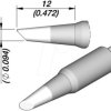 C245156E C245E, C245156E soldering tips/dia. 2.4 mm, round shape, bevelle