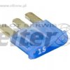 Bezpiecznik samochodowy MICRO3 15A niebieski 3pin