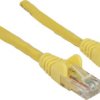 kabel LAN Intellinet 342353, 1 szt., RJ45, CAT 6, U/UTP, 1.50 m, żółty