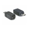Adapter wtyk USB micro (mikro) na gniazdo mini USB przejście