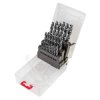 Wiertła do metalu 25szt.1÷13 HSS 135deg; Verto 5463