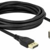 Kabel DisplayPort DisplayPort 1.2 Delock 87827 87827, DisplayPort na DisplayPort, 5 m
