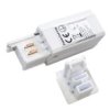 Zasilanie Prowadnicy Track Light White 3 Circuit Ml7081 Eko-Light