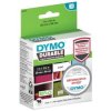 Etykiety odporne DYMO LW Durable 25x54mm białe polipropylenowe [2112283] ORYGINALNE 1 rolka x 160szt.