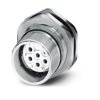 Złącze wielostykowe przemysłowe 6-pinowe M23 Montaż tylny Gniazdo Phoenix Contact