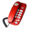 Telefon DARTEL LJ270 bordo/czerw