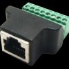 RJ45 Ethernet female to crown stone adapter