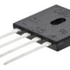 DiodesZetex Prostownik mostkowy 600 V 150 A Pojedyncza GBU 4-pinowy