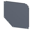 Akcesoria do obudów, 400mm x 400mm, materiał: Stal powlekana cynkiem, Siemens