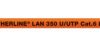 LSZH ethernet cable, Cat 6, ethernet/IP, 8-wire, AWG 24, orange, 2170955