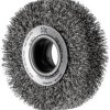 PFERD TOOLS POS szczotka okrągła szeroka niesplątana RBU Ø80x20xzmienny otwór drut ze stali nierdzewnej Ø0,25 szlifierka