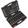 Sealey AK89001 TRX-Star* Socket Bit Set 32pc 3/8"Sq Drive - Platinum Series