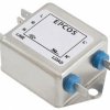 Filtr EMC 10A 1-fazowy 250 V AC/DC 50 → 60Hz 0,87 x 2 mH EPCOS Montaż w obudowie